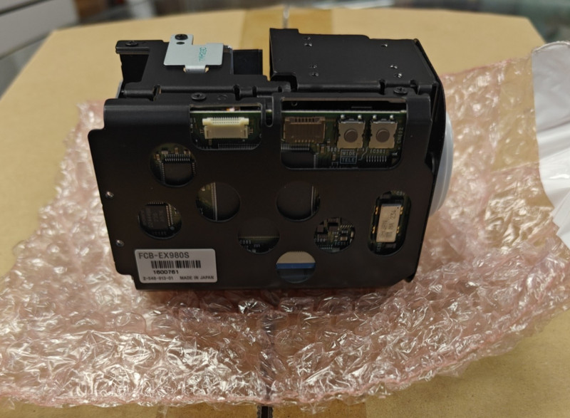 Lot of 8 Sony FCB-EX980S CCD 26X Optical Zoom Color Camera Module