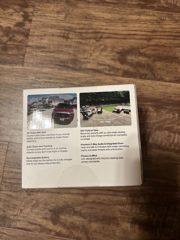 SEALED NEW Arlo Ultra 3rd Gen 4K HDR Add On Security Camera Wireless Outdoor Cam gallery