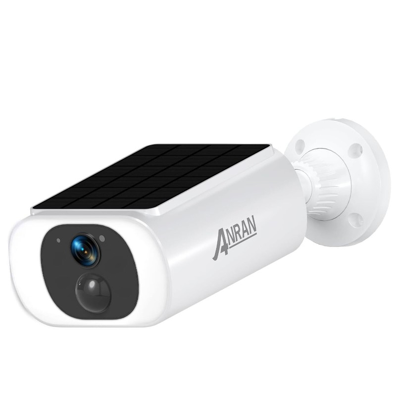 ANRAN Solar Security Camera 3MP Wireless WIFI Battery Powered Outdoor Home