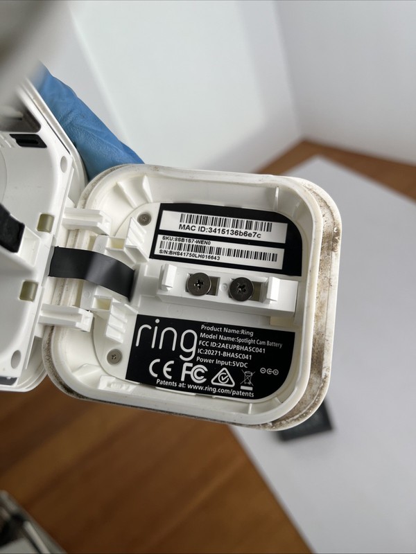 Ring Spotlight Cam Outdoor/Indoor Wireless 1080p Camera & 3 Batteries TEST/WORKS gallery