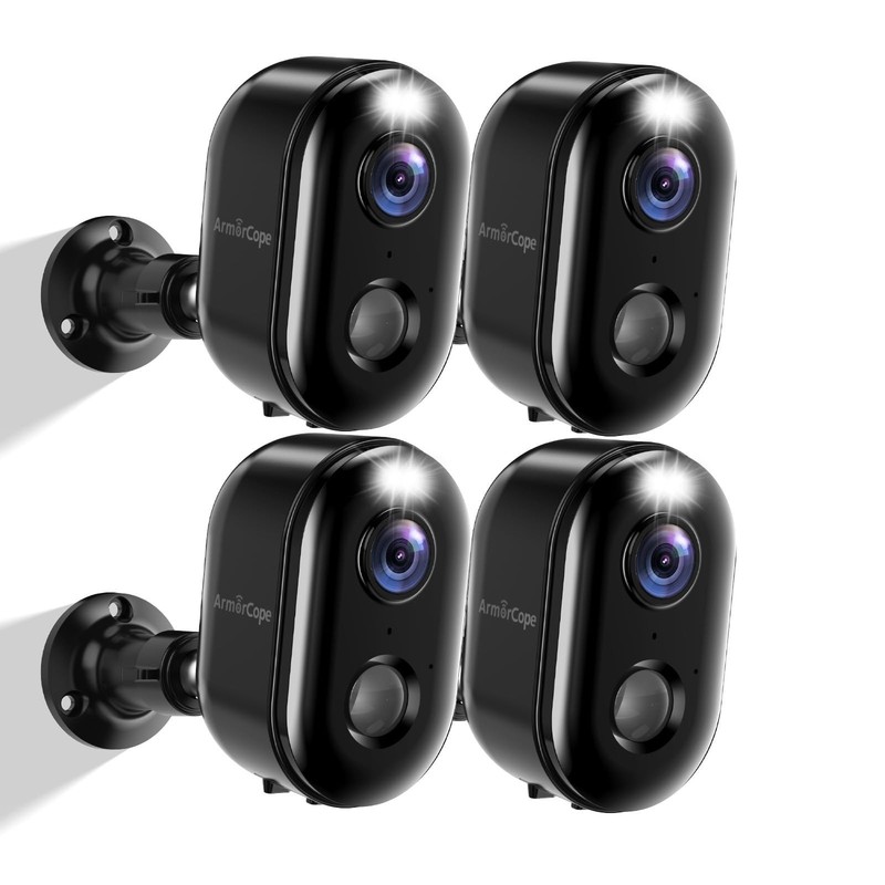 2K Wireless Outdoor Security Camera WiFi Battery Night Vision Armorcope gallery