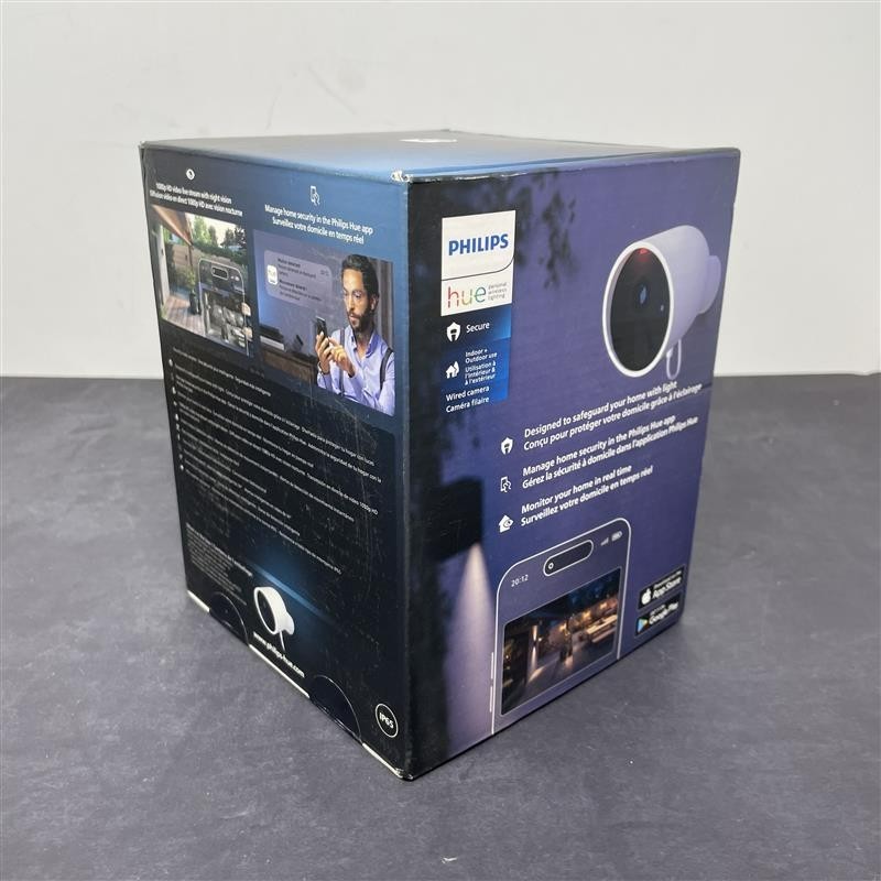 Philips - Hue Battery Security Camera, 581504 - White gallery