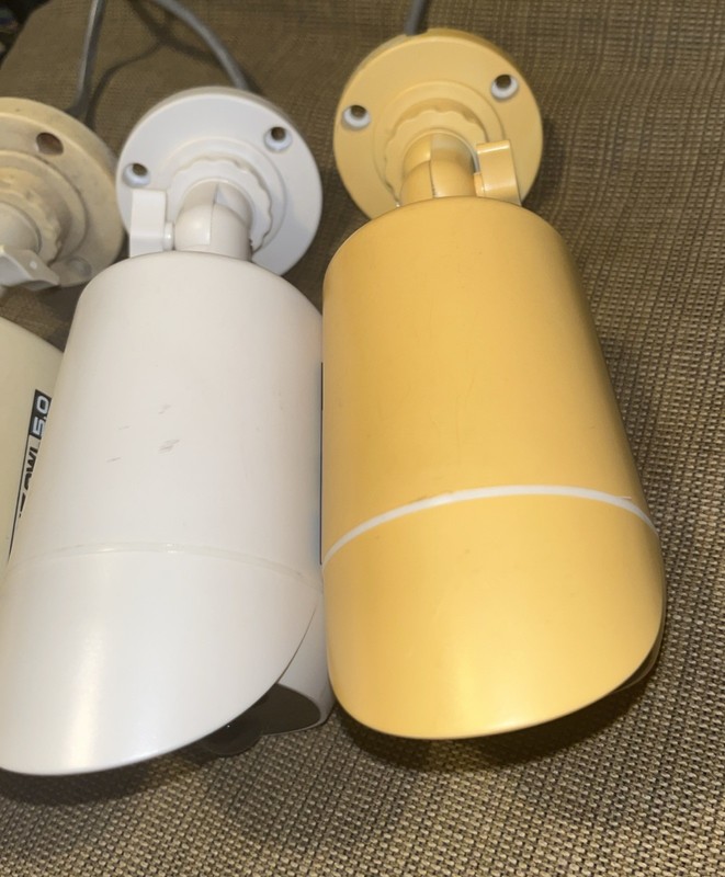 Lot Of 3 - Night Owl White 5MP HD Security Cameras, CM-PXHD50NW-BU-JF - UNTESTED gallery