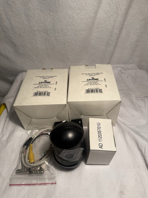 #2 LEVITON Outdoor Camera Module. CAT NO 48213-ECC San 040