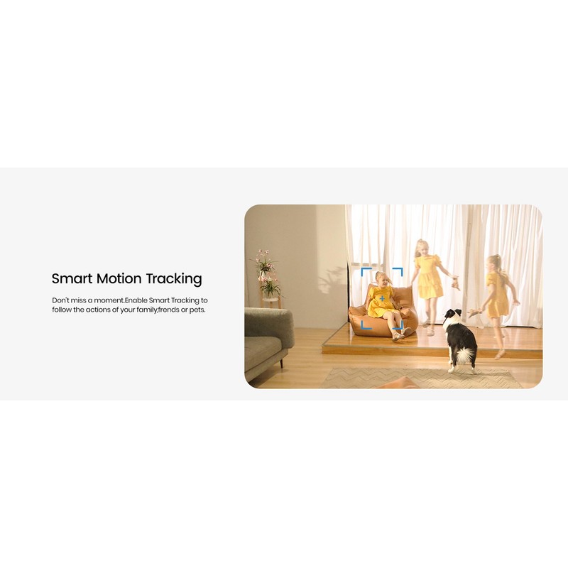 2K QHD Wi-Fi® Indoor Smart Security Camera and Monitor with 360° PTZ and... gallery