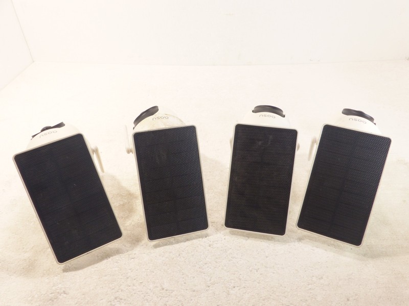 Aosu Solar Powered Wireless Security Camera Kit x4 Cameras & Home Base UNTESTED gallery