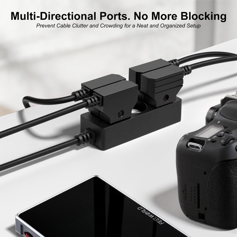 D-tap Splitter Cable Dtap Male to 4 Port D Tap Female Splitter Hub Power Cabl... gallery