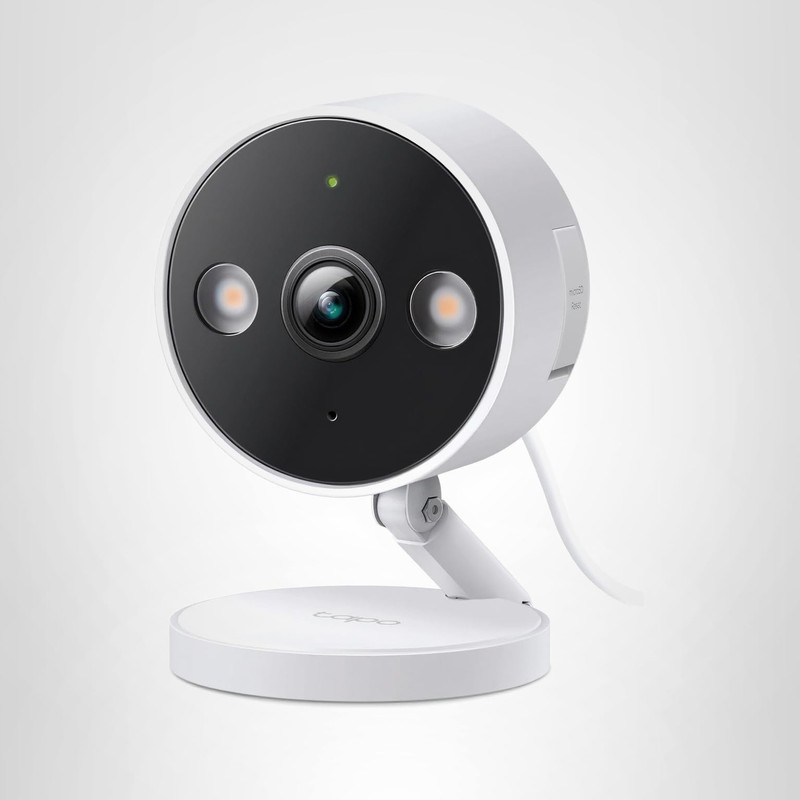 2K+ Wired Security Camera - Indoor/Outdoor, Night Vision, Person/Pet Detection, gallery