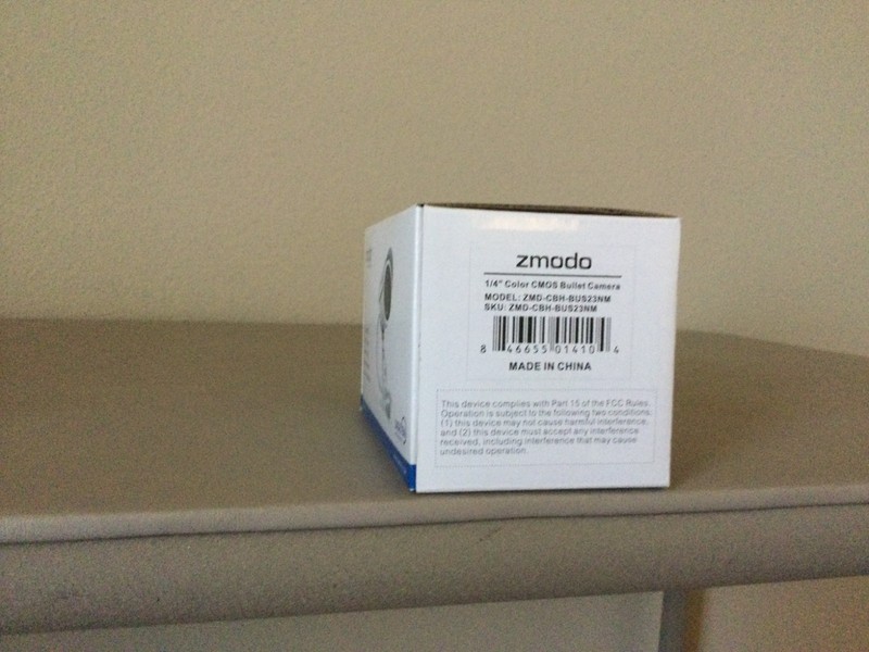 New/Open Box -ZMODO (ZMD CBH-BUS23NM) CMOS BULLET Outdoor Camera gallery