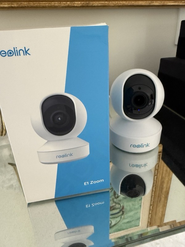 2 Reolink E1 Zoom 4K UHD Pan & Tilt Dual-Band Wi-Fi 6 Indoor Security Cameras. gallery