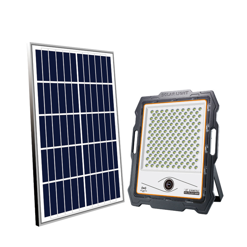 Solar Flood Light with 1080P WiFi Security Camera 40W Solar Panel