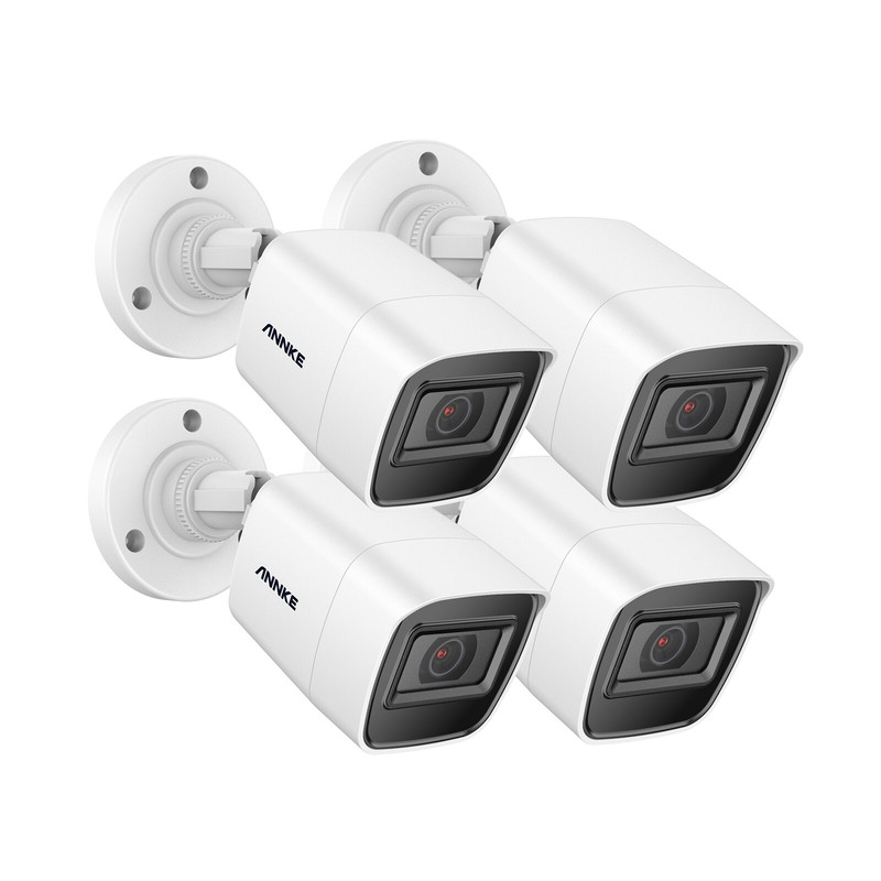 ANNKE 4K 8MP 5MP 1080P Video CCTV Outdoor Security Camera EXIR Night Vision IP67