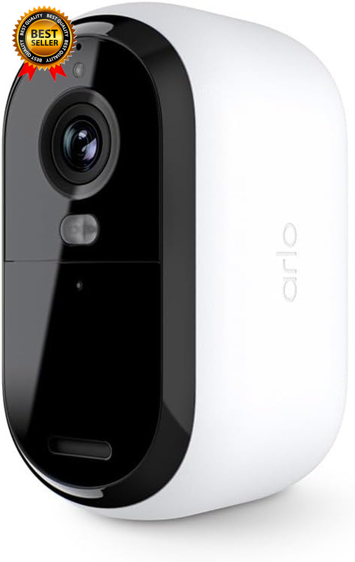 Essential Security Camera 2K |Outdoor – Indoor 2Nd Gen