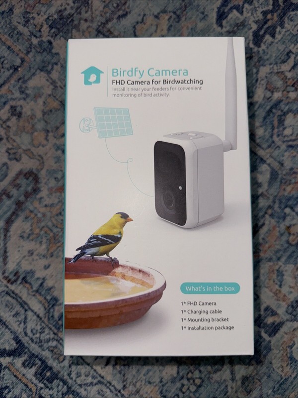 Birdify Camera FHD Camera for Birdwatching And Solar Charger