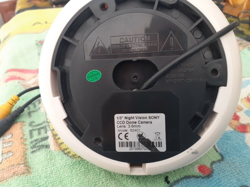CCTV White Dome Camera gallery