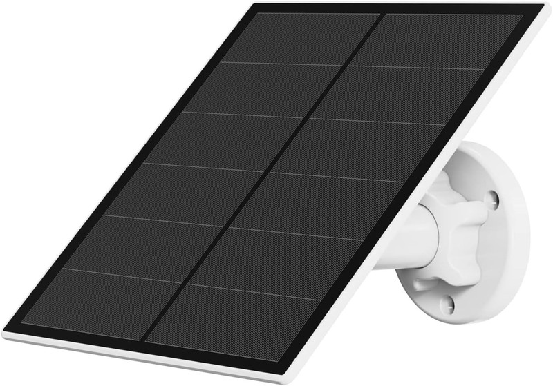 5W Monocrystalline Solar Panel with 360° Mount for Outdoor Surveillance Cameras gallery