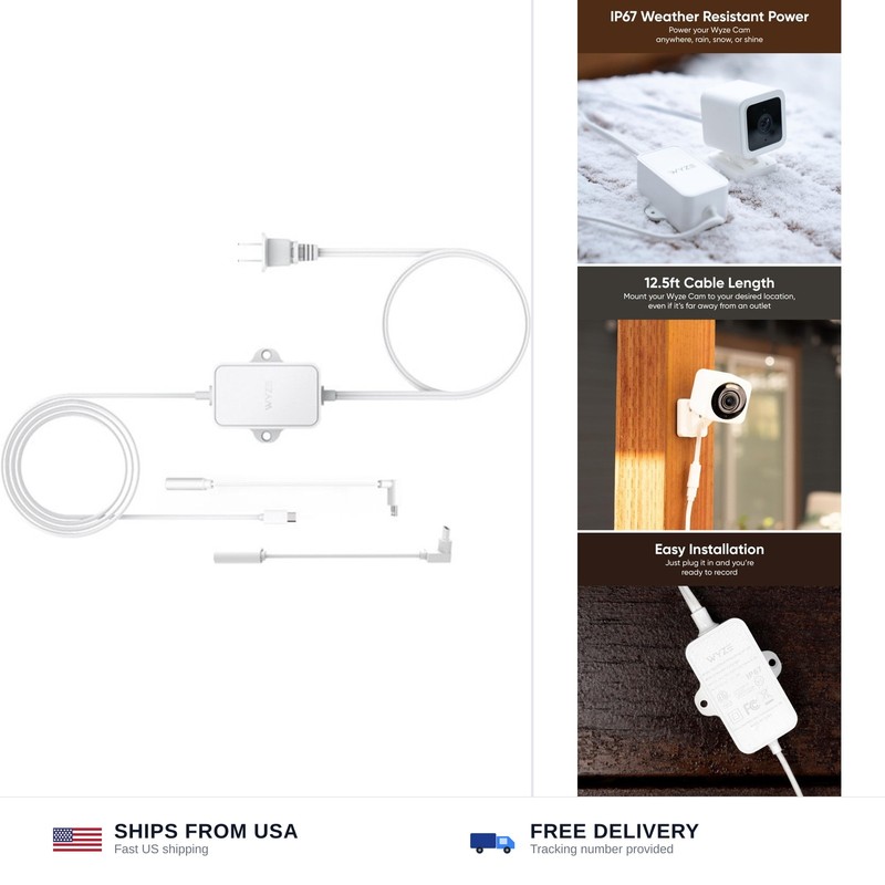 WYZE Outdoor Power Adapter – Wyze Outdoor Power Adapter v3