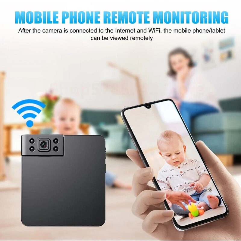 2025 Smart Mini WiFi Camera Wireless 1080P HD Night Cam Home Security gallery