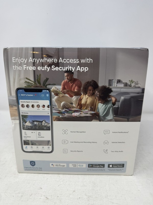 eufy S330 eufyCam 3 Wireless 4K Security Camera Integrated Solar Panel 5-Cam Kit gallery