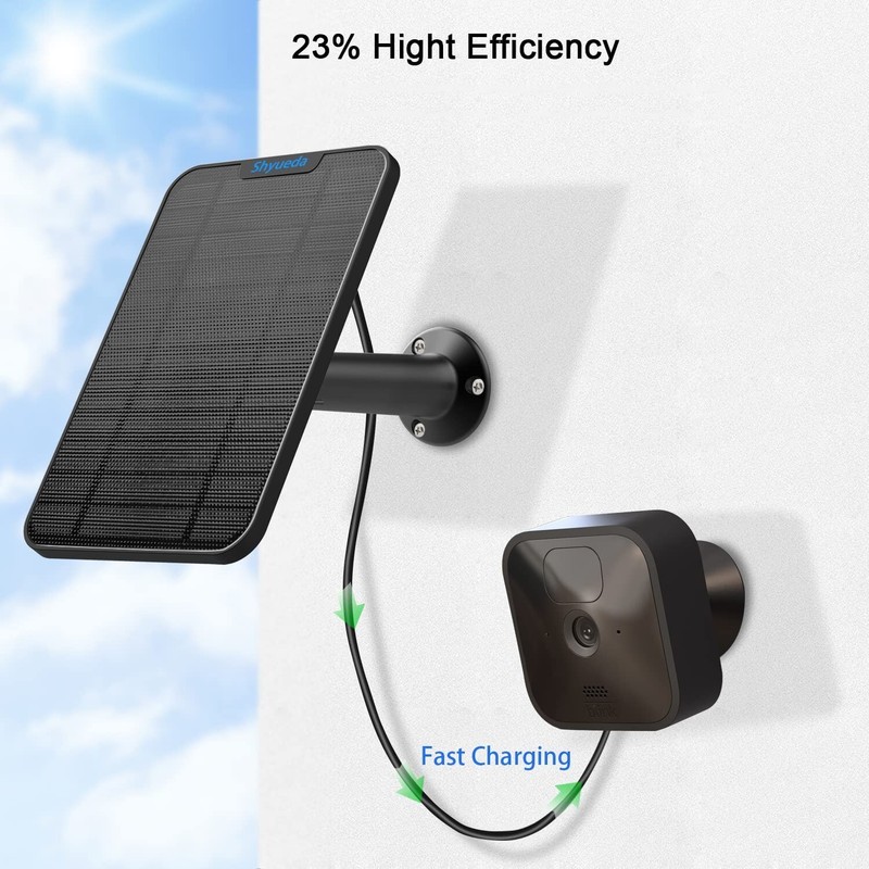 3-Pack Wireless HD CameraBlink Outdoor System 3rd gen and 3 Solar Panel Charging gallery