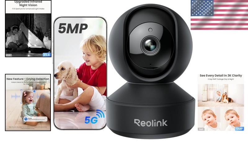 Reolink E1 Pro - 2.4/5GHz Wi-Fi, Two-Way Talk gallery