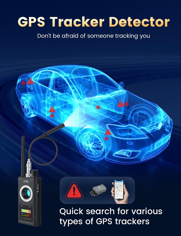 TyBox Hidden Camera Detector 3-in-1 RF Signal & GPS Scanner gallery