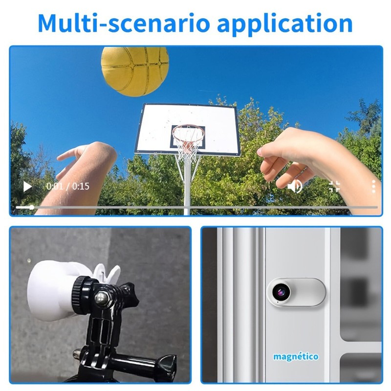 HD 1080P Mini Body Cam No WiFi Required Dog Cat Pet Collar Camera Video Recorder gallery