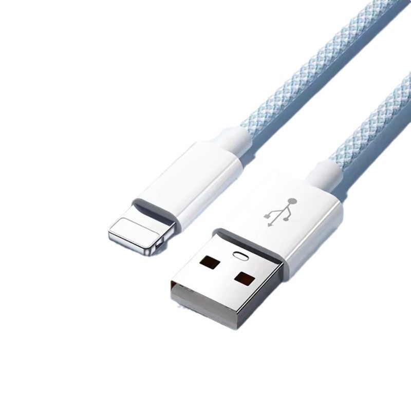 Type C Cable Fast Charge 2A Data 1m 2m USB Charge Cable for Cell Phone Silver gallery