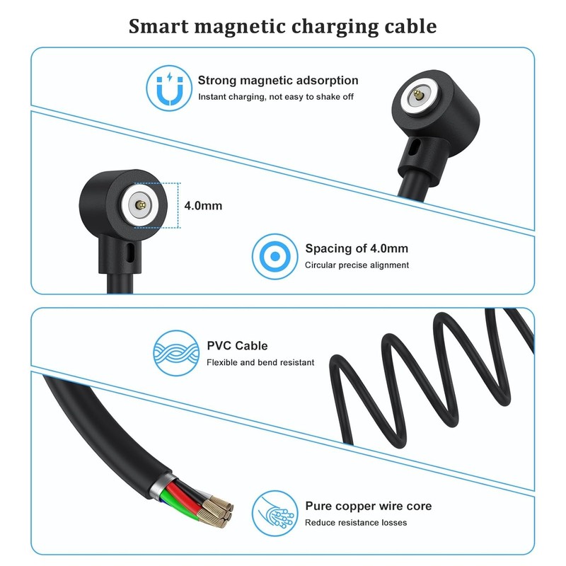 Smart Ring Charger Cable Compatible R02 R09 R18 R03 R06 R08 R10 R11 Ring gallery