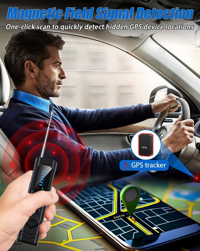 Hidden Camera & Bug Detector for Travel – Protect Your Privacy in Hotels, Car... gallery