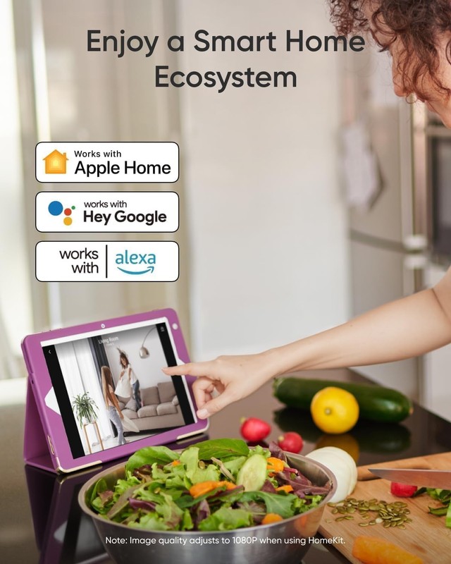 Eufy Security 4K Indoor Camera E30 -No Subscription,360° Pan Tilt,Ai Auto Tracki gallery