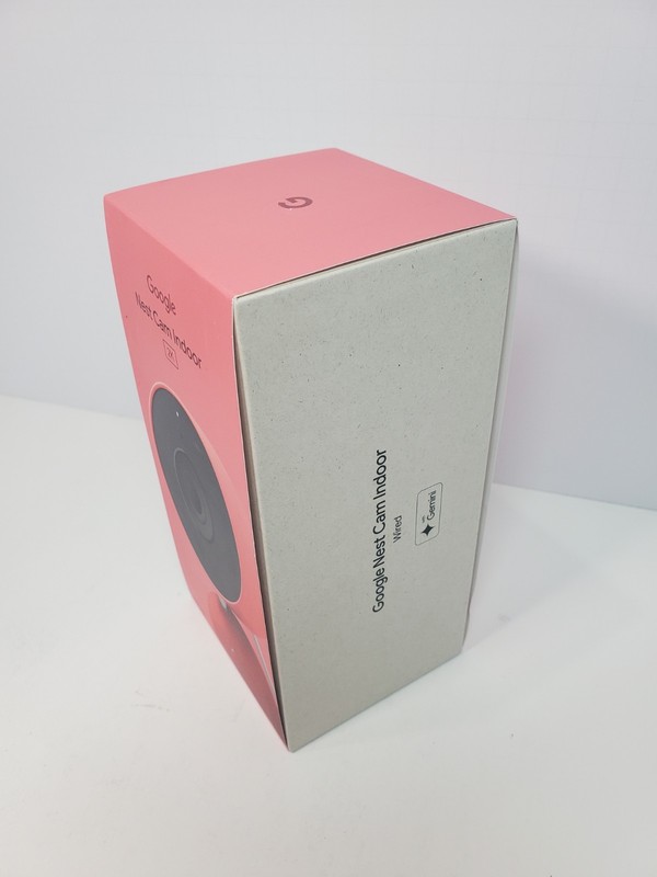 New Google Nest Cam Indoor 2K Wired 3rd Gen Network Camera, Berry GA09974US gallery