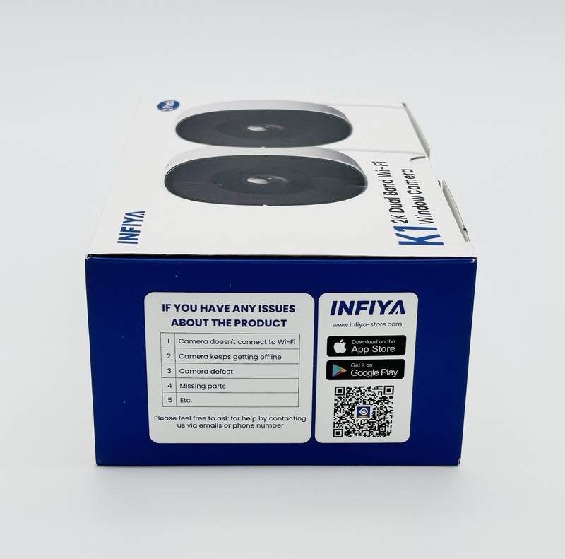 Infiya K1 2K No Drill Window Security Camera gallery