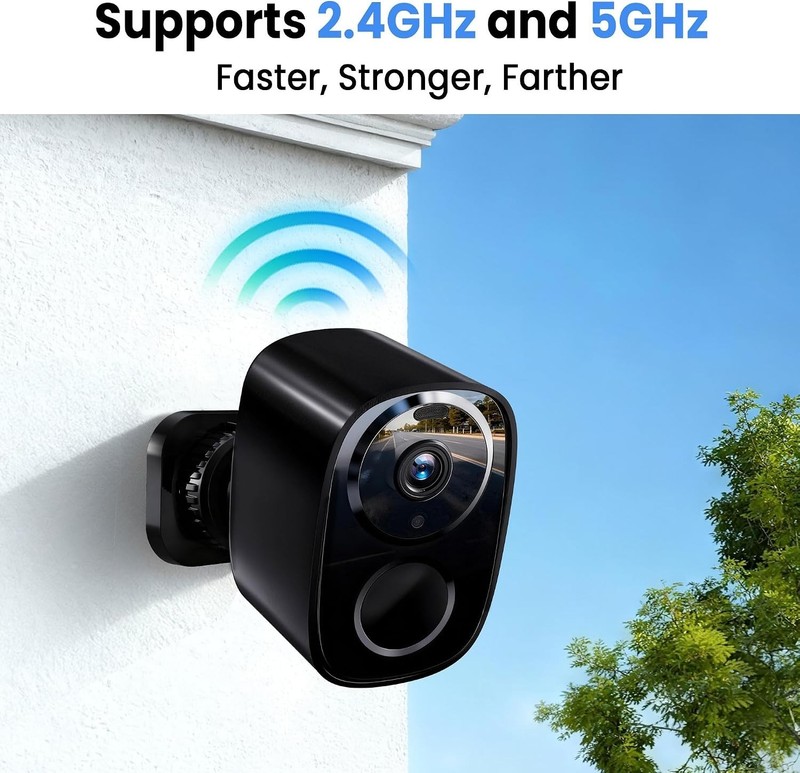 2026 Enhanced 2K UHD Security Cameras Wireless Outdoor – Free Cloud & SD Stor... gallery