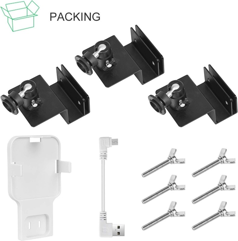 3Pack Gutter Mount for Blink Outdoor 4 (4th Gen) / (3rd Gen), with Outlet Wall M gallery