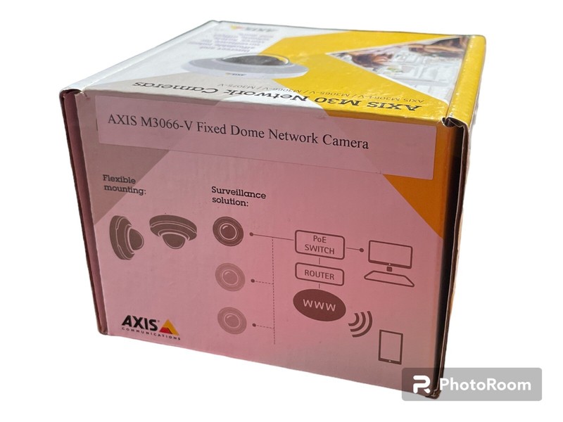 NEW!!! AXIS M3066-V Fixed Dome Network Camera gallery