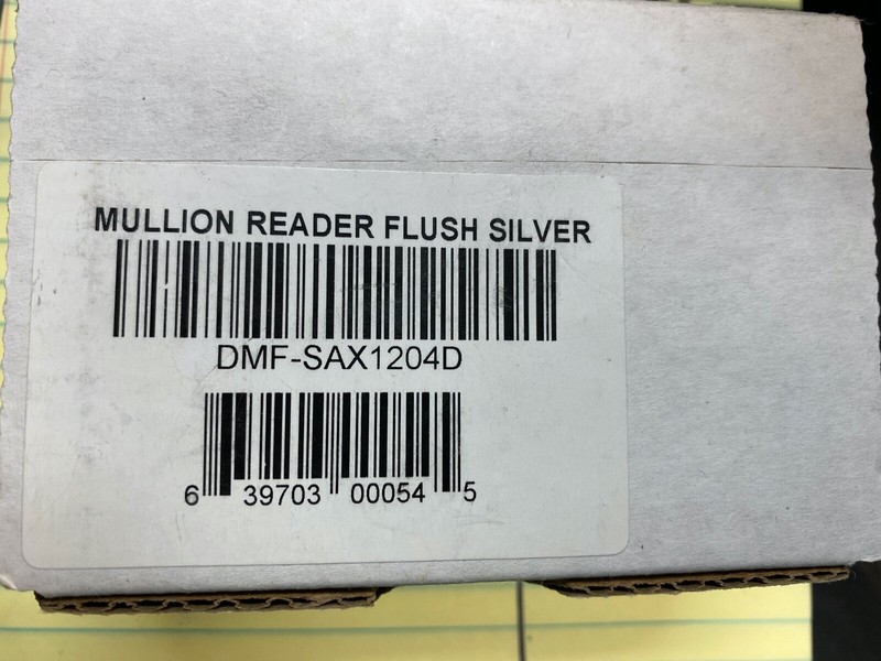 Camera Mount - Mullion Reader Flush Silver (#030) gallery