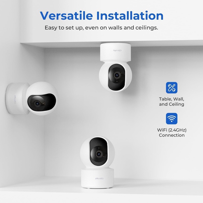 IMILAB C21 2.5K Security Camera Indoor 360° View Indoor Camera for Home Security gallery