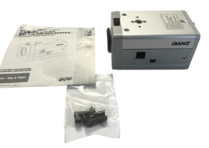 Ganz YCB-08 CS Mount Color Box Camera Digital Day/Night 600 TVL Motion Detect gallery
