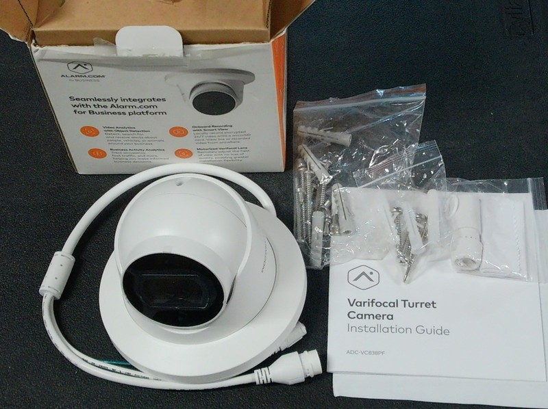Alarm.com VC838PF 4MP Varifocal Turret Camera