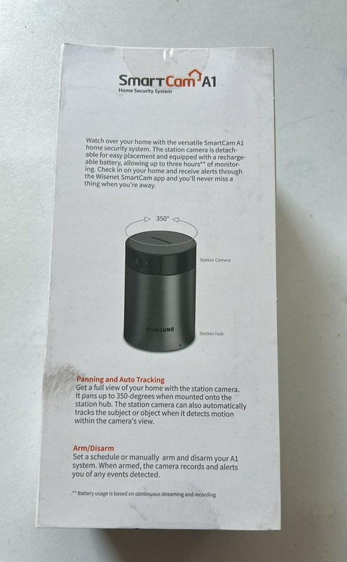 Samsung SNA-R1100W Wi-Fi Indoor Motion Only Security Camera gallery