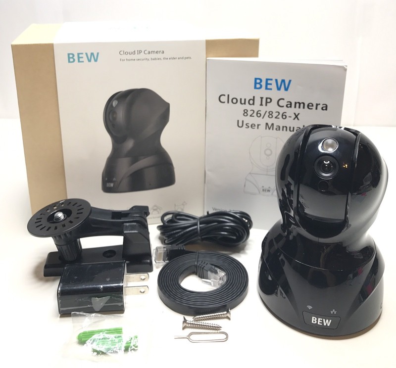 BEW 1080P Wireless IP Camera with 2-Way Audio for Baby / Nanny / Pet Monitori…