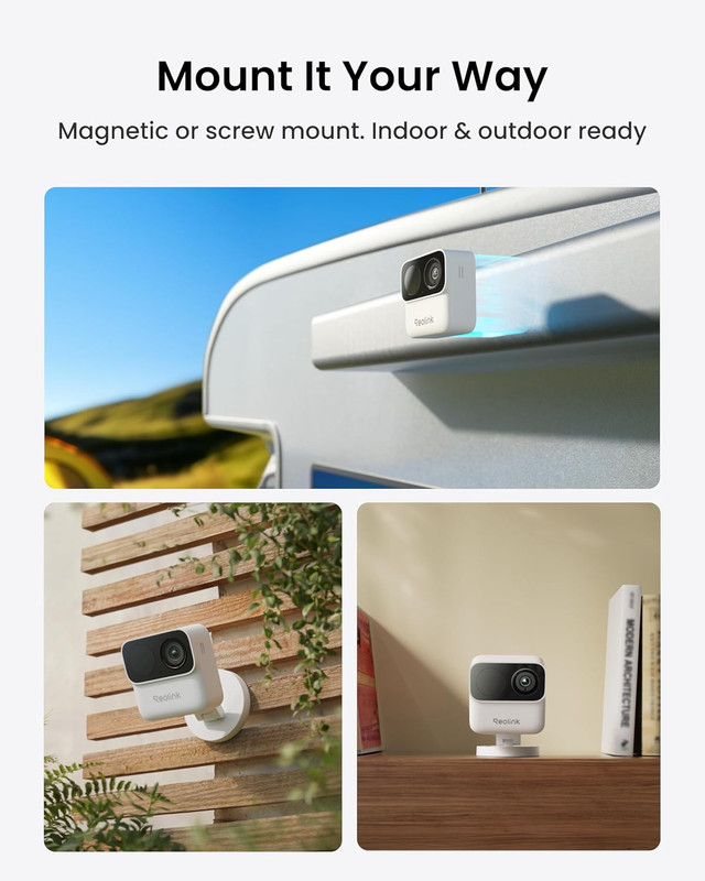 REOLINK Security Cameras Wireless Outdoor, 1080P Night Vision, AI Person Detecti gallery