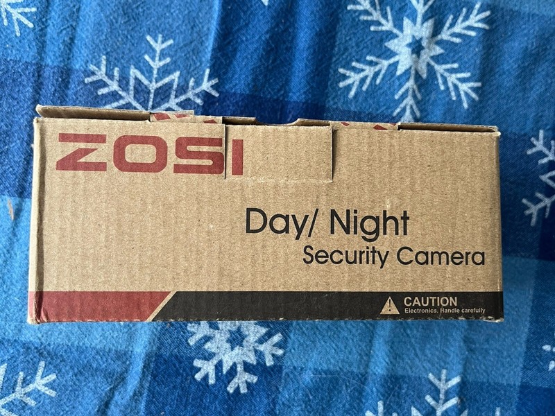 Zosi ZG1126E Black Day/Night Security Camera - Missing Instructions - Open Box gallery