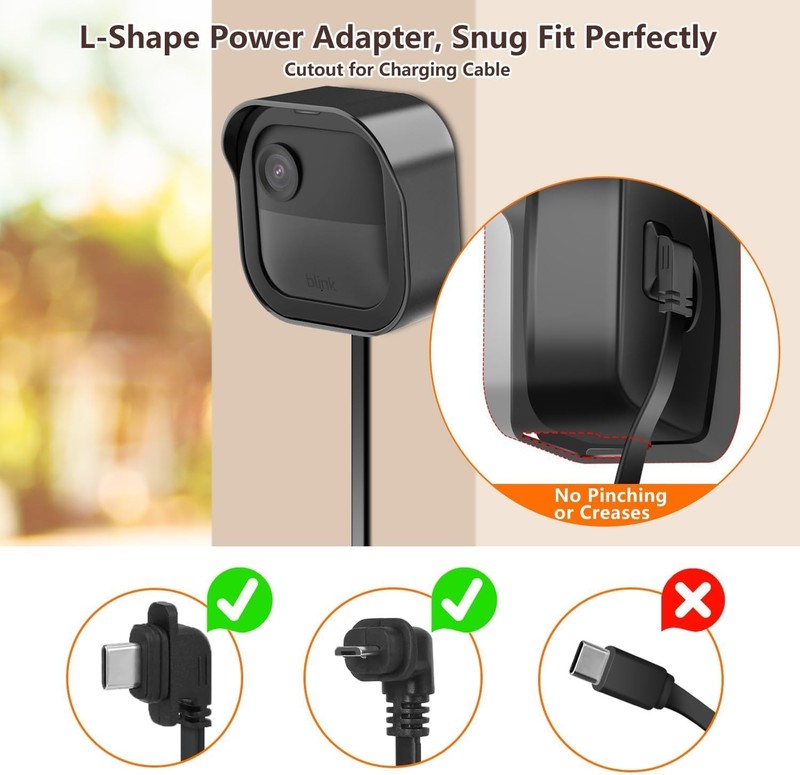 Secure Your Blink Outdoor 4 with Protective Housing and Charging Cutout Design gallery