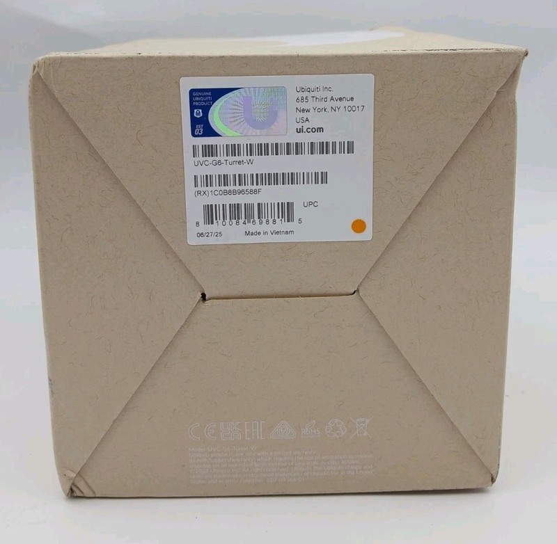 Ubiquiti UniFi G6 Turret White Camera gallery
