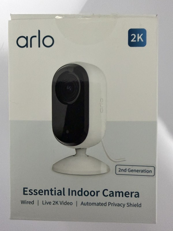 Arlo Essential Security Camera 2k 2nd Gen Indoor wired 2.4 GHz Wi-Fi - VCM3060 gallery