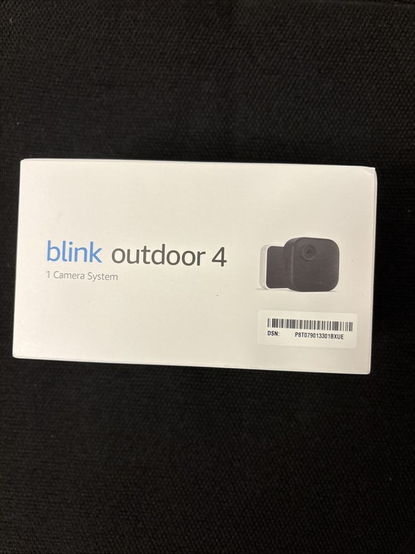 NEW - Blink Outdoor 4 Wire-Free Smart Security Camera, Works with Alexa - Black gallery
