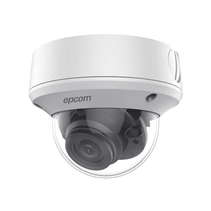 Epcom D50-TURBOG-2ZW Camera Dome 5MP (3K) 2.7-13.5mm Lens IR 131ft IP67
