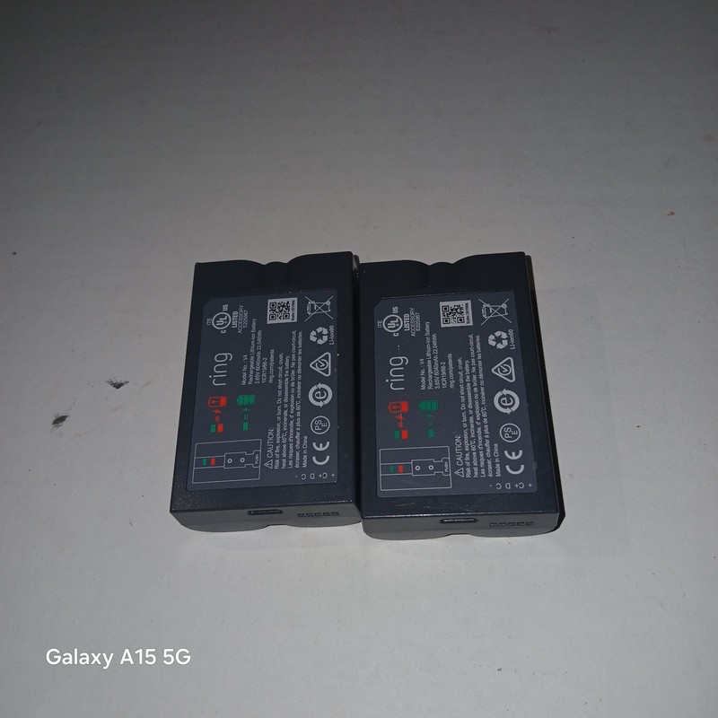 2x Genuine Ring V4Doorbell Battery Pack Video Doorbell 2/3/4 + Charger Station